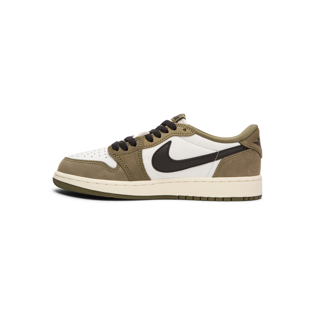 Air Jordan 1 Retro Low (Medium Olive/Black-Summit White-Sail) - Image 2