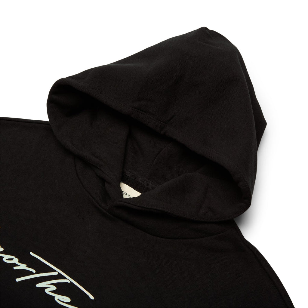 Honor The Gift Script Hoodie (Black) - Image 3