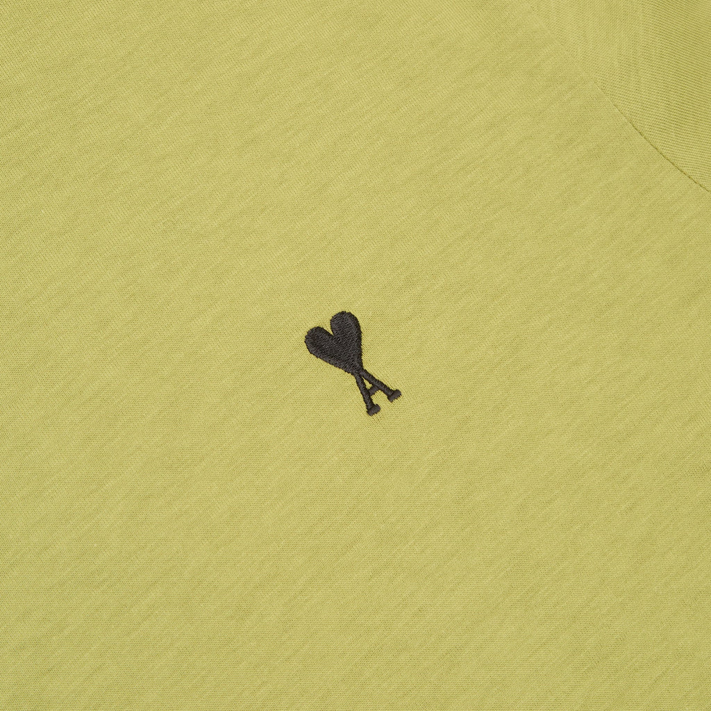 AMI Paris Contrasted ADC Shirt (Matcha) - Image 4