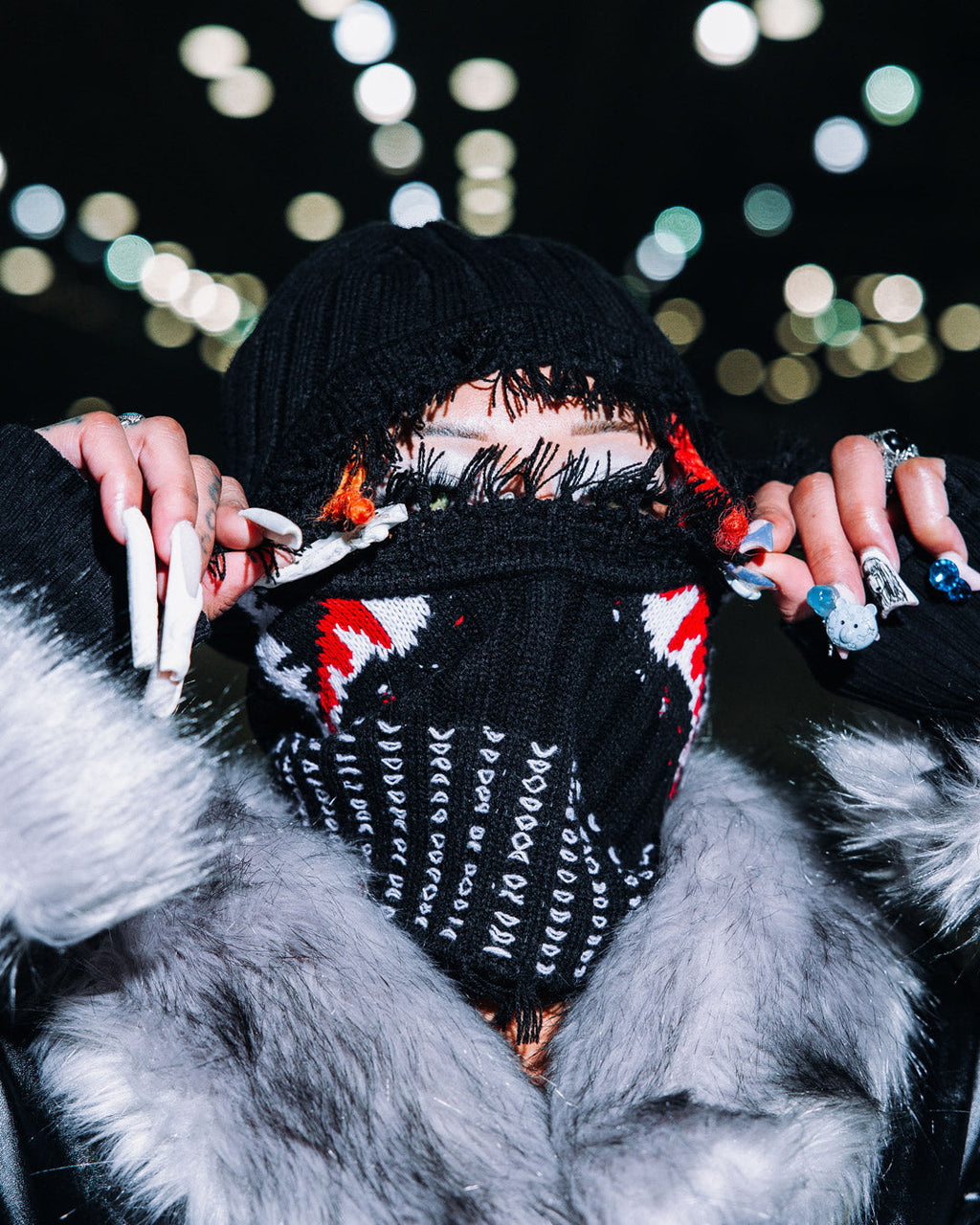 Bohemian Full Face Ski Mask - Image 5