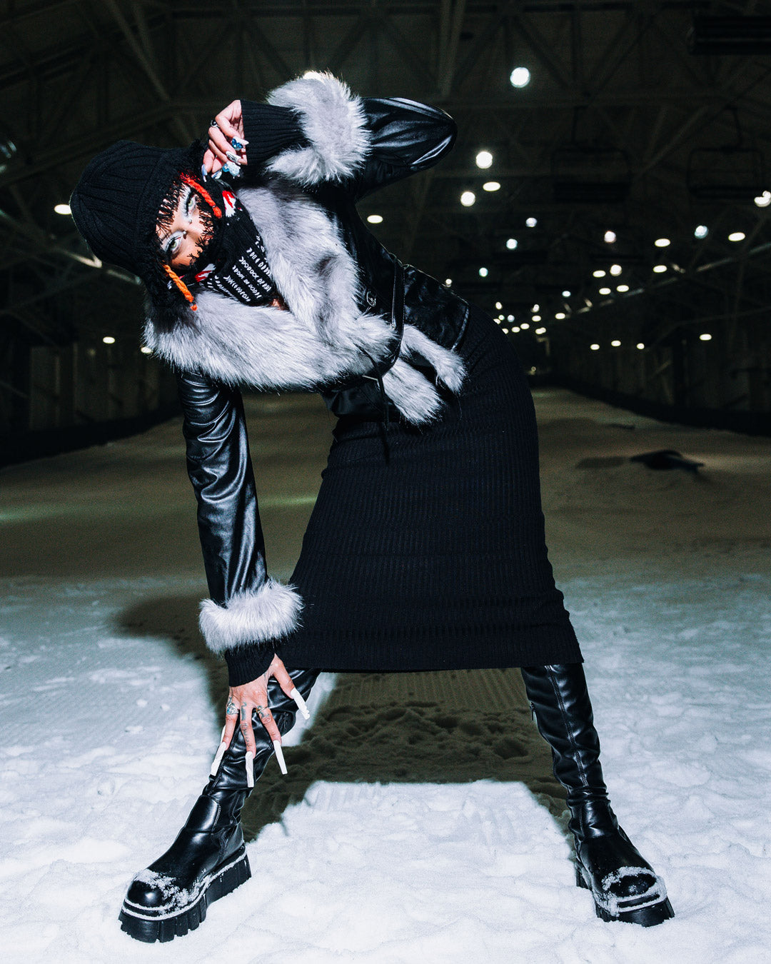 Bohemian Full Face Ski Mask - Image 4