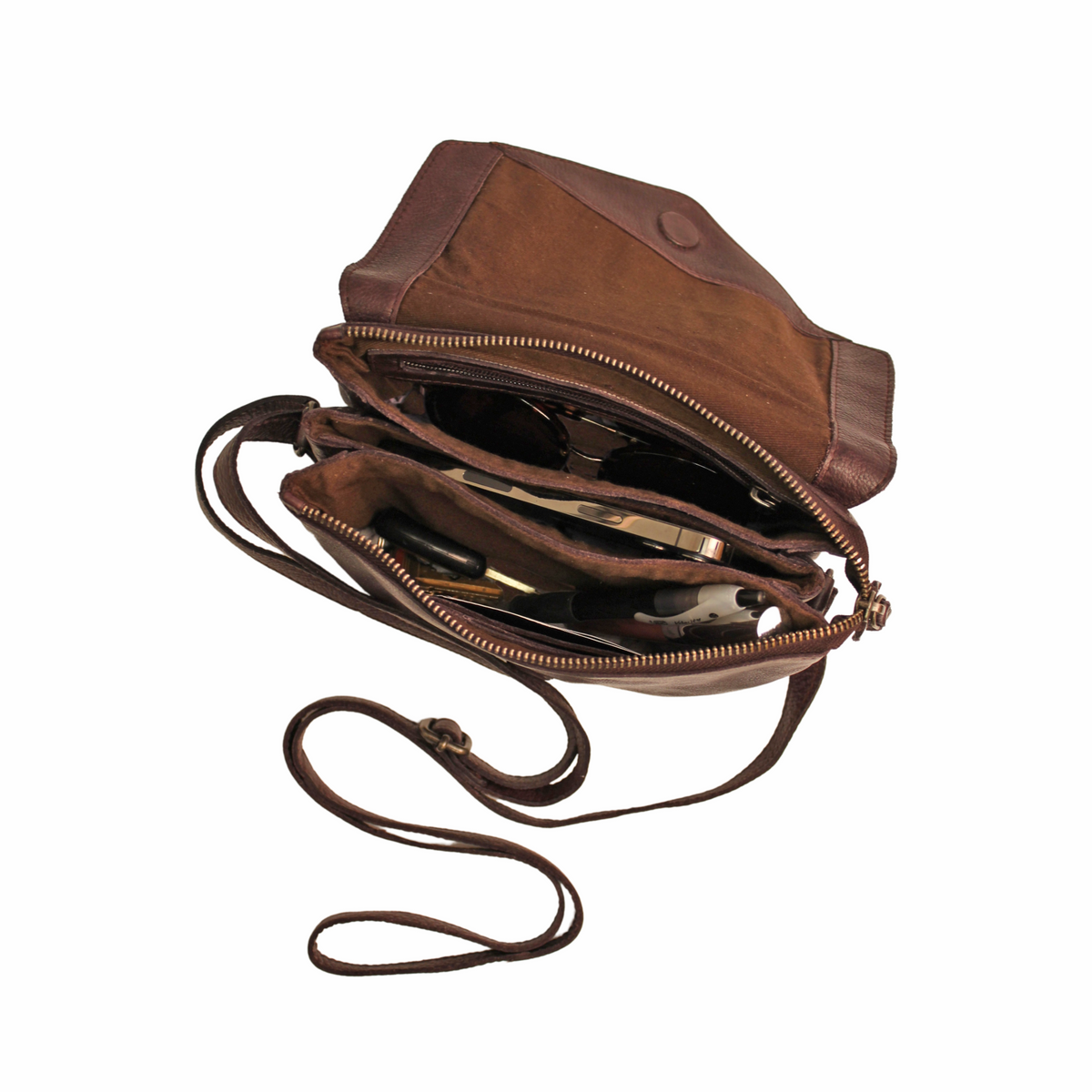 Harbor Leather Crossbody Bag - Image 48