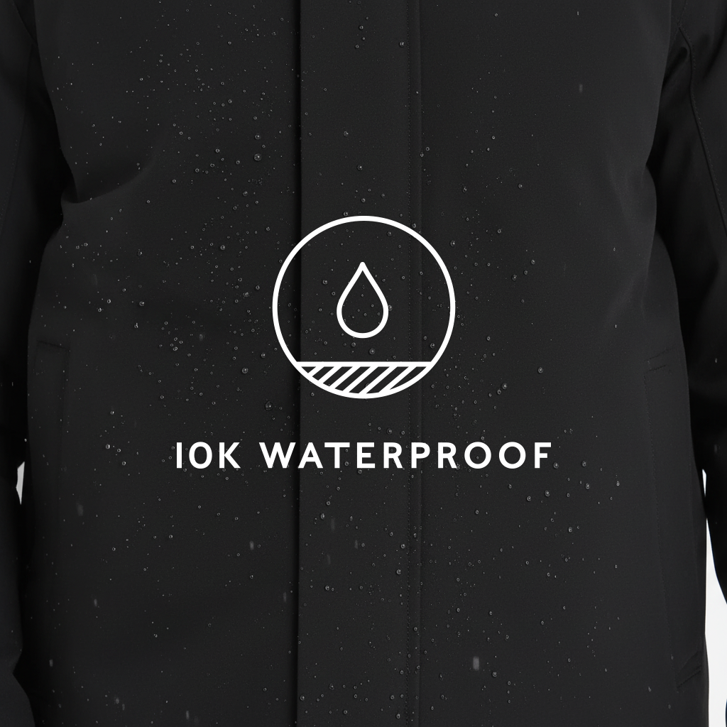 Haydon Mens Waterproof 3in1 Jacket - Black - Image 7