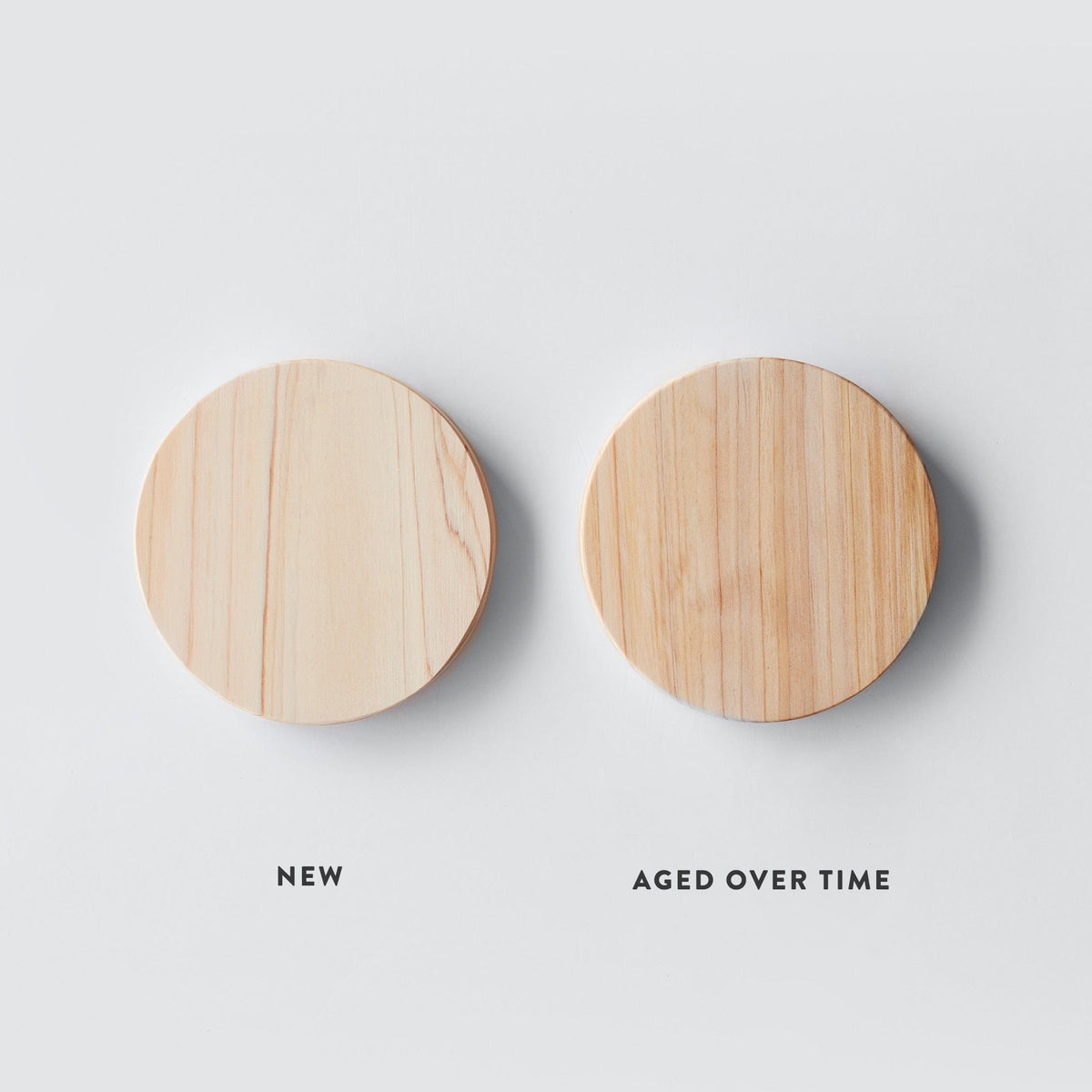 Hinoki Wood Side Table - Image 13