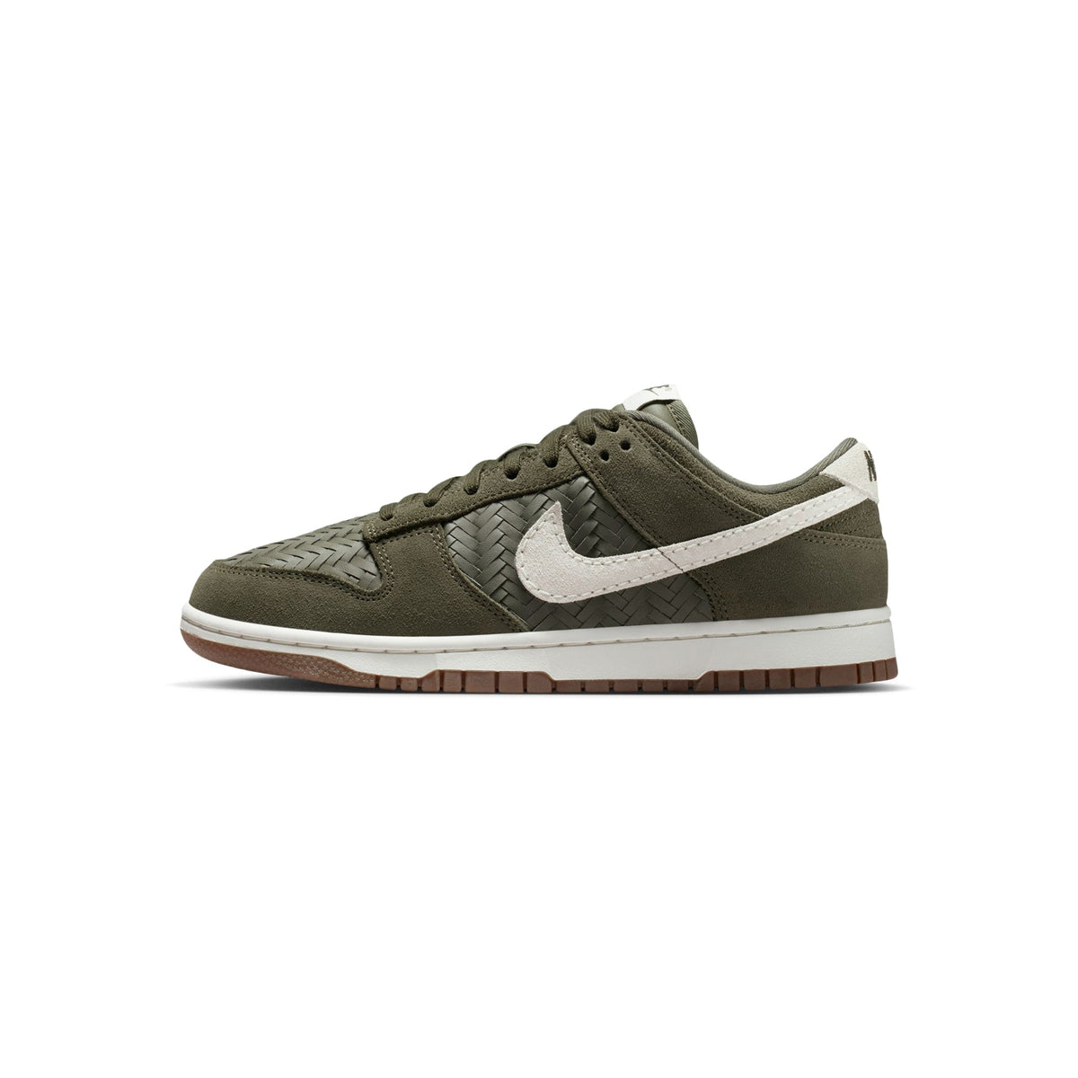 Nike Dunk Low Premium SE (Medium Olive/Sail-Gum Dark Brown) - Image 2