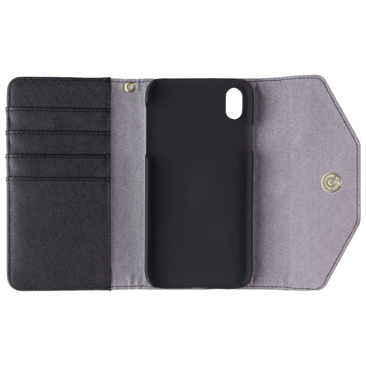 iDeal of Sweden Mayfair Clutch Series Case for Apple iPhone XR - Black - New - Image 3