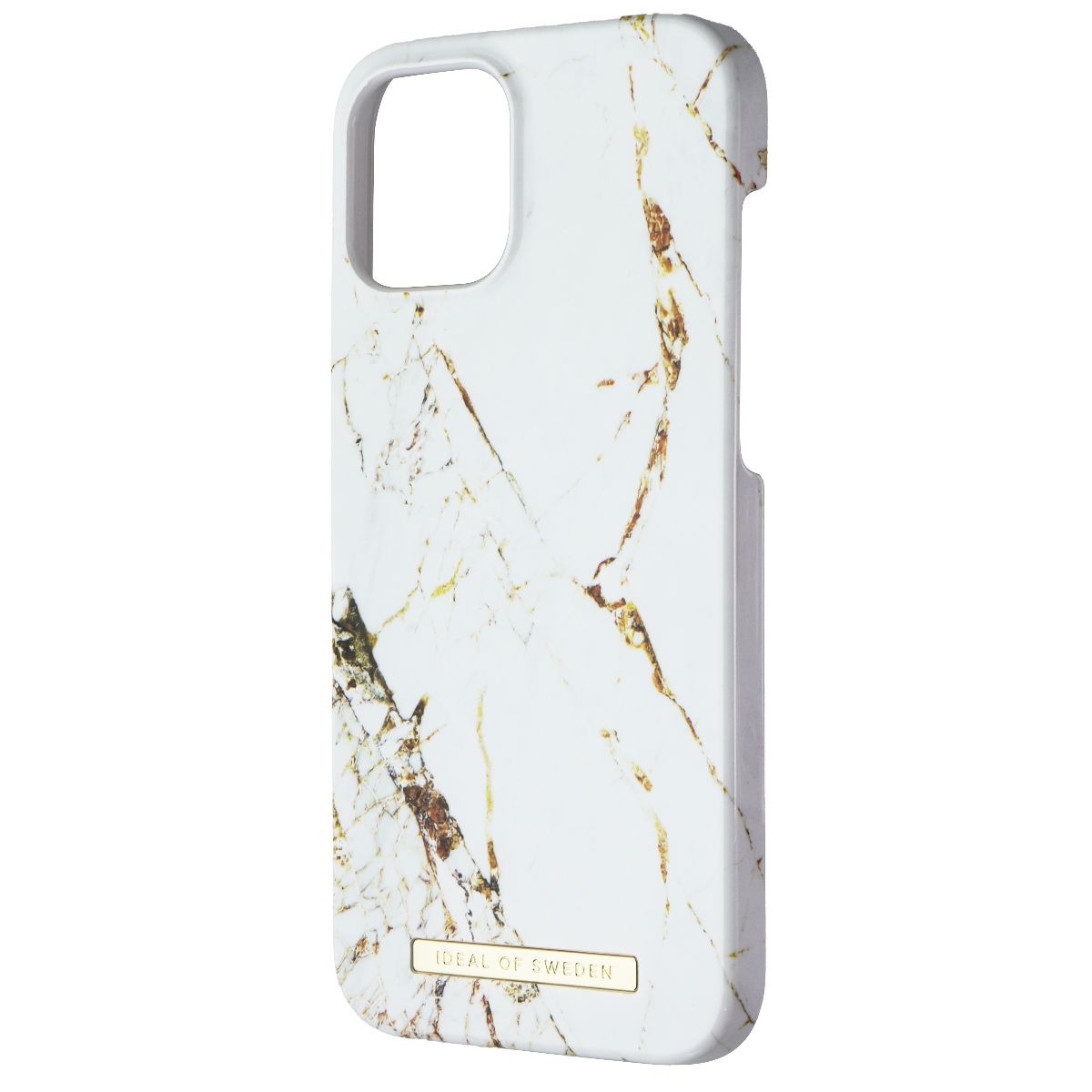 iDeal of Sweden Printed Case for iPhone 12 Pro Max - Carrara Gold - New