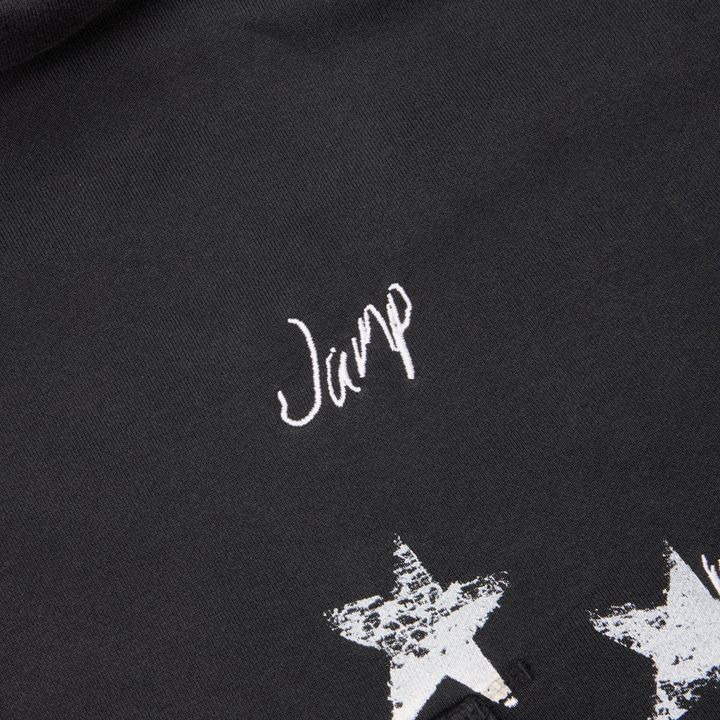 Air Jordan M J IH Crop Hoodie (Black/Ivory) - Image 4