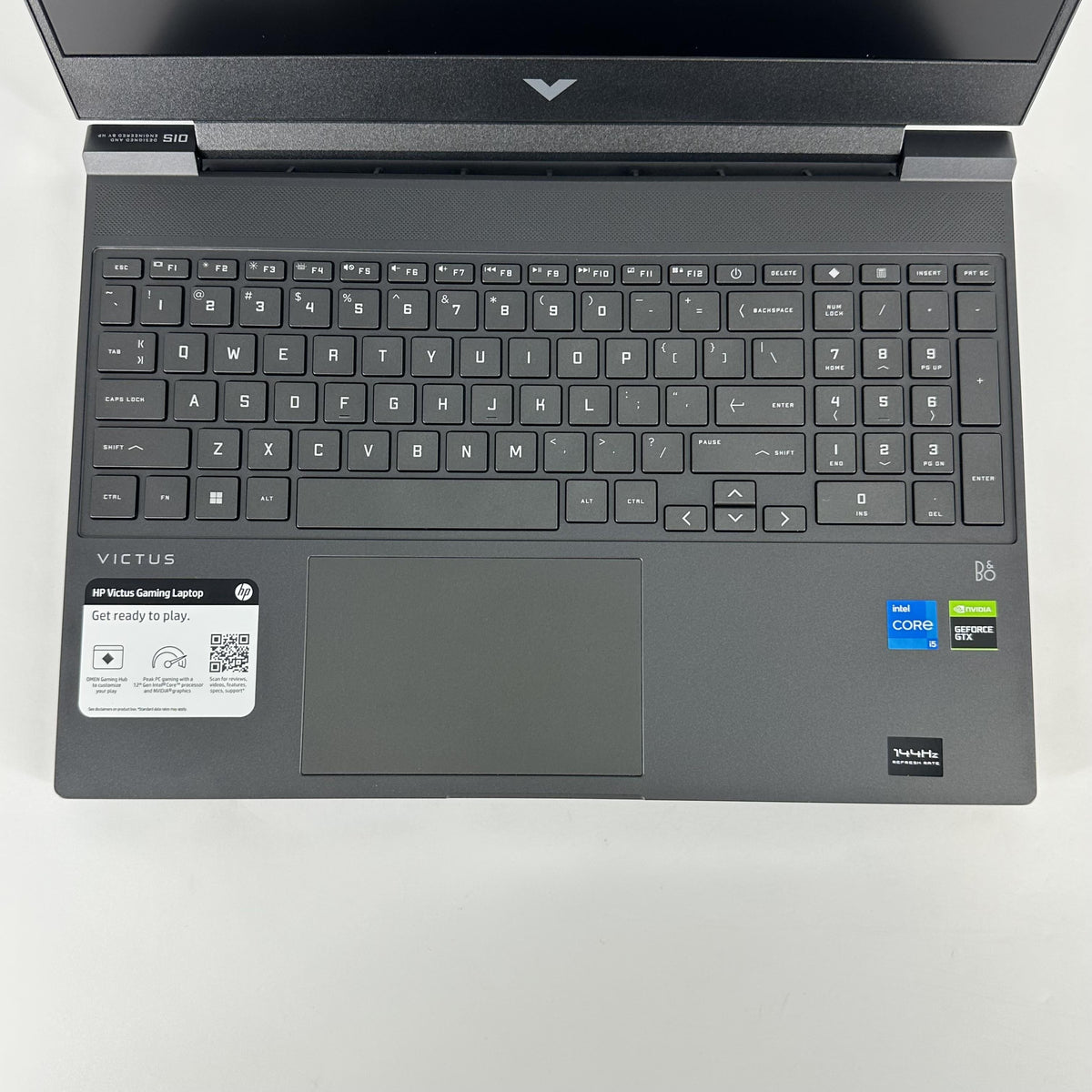 HP Victus 15.6 Gray 2.0 GHz Intel Core i5 12th Gen. 8GB RAM 512GB Solid State Drive NVIDIA GeForce GTX 1650 4 GB - Image 2
