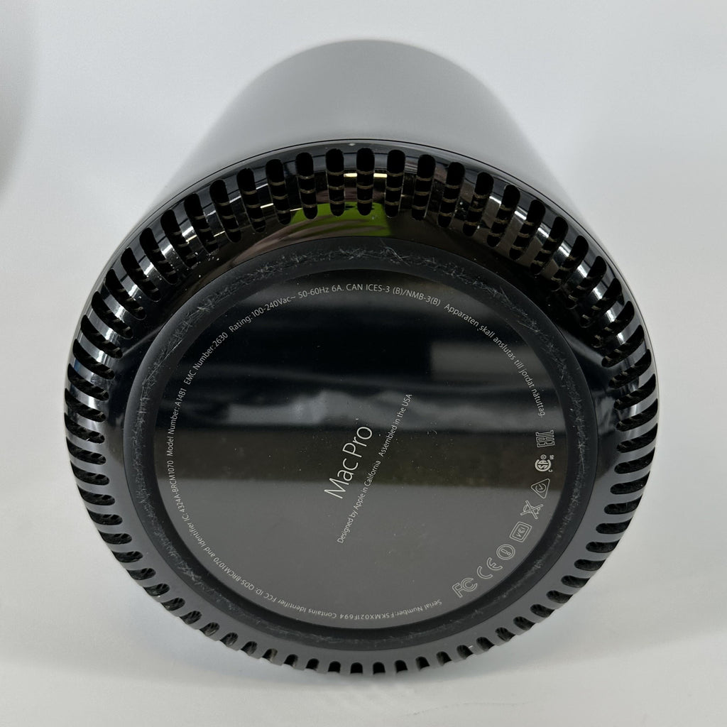 Apple Mac Pro Late 2013 Black 3.5 GHz 6-Core Intel Xeon E5 64GB RAM 512GB Solid State Drive AMD FirePro D500 3 GB - Image 5
