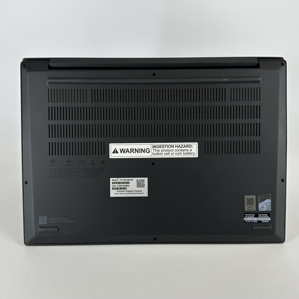 Lenovo ThinkPad P1 Gen 6 16 2023 Black 2.5 GHz Intel Core i7 13th Gen. 64GB RAM 1TB Solid State Drive NVIDIA RTX - Image 6