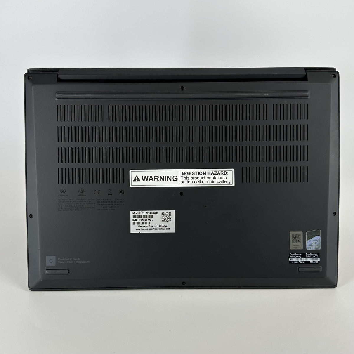 Lenovo ThinkPad P1 Gen 6 16 2023 Black 2.5 GHz Intel Core i7 13th Gen. 64GB RAM 1TB Solid State Drive NVIDIA RTX - Image 6