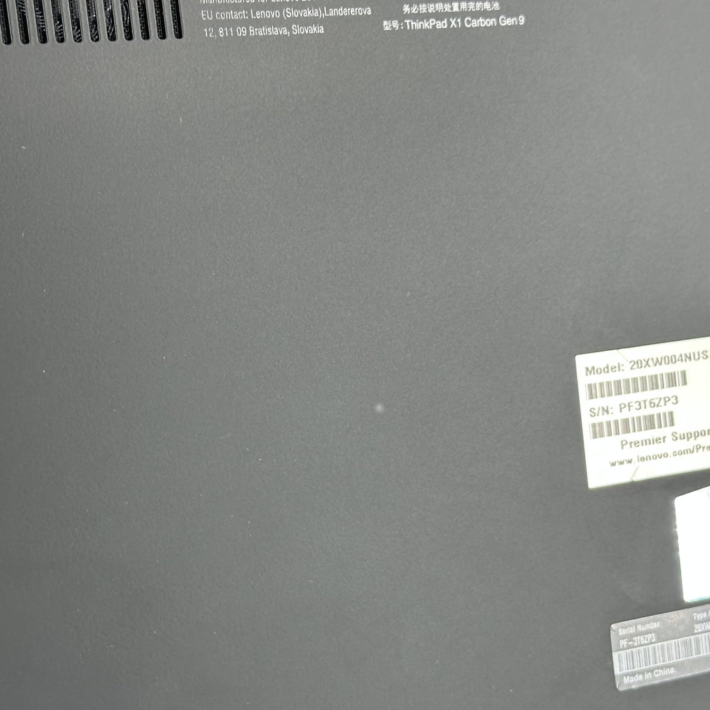 Lenovo ThinkPad X1 Carbon Gen 9 14 Black 3.0 GHz Intel Core i7 11th Gen. 16GB RAM 512GB Solid State Drive - Image 26