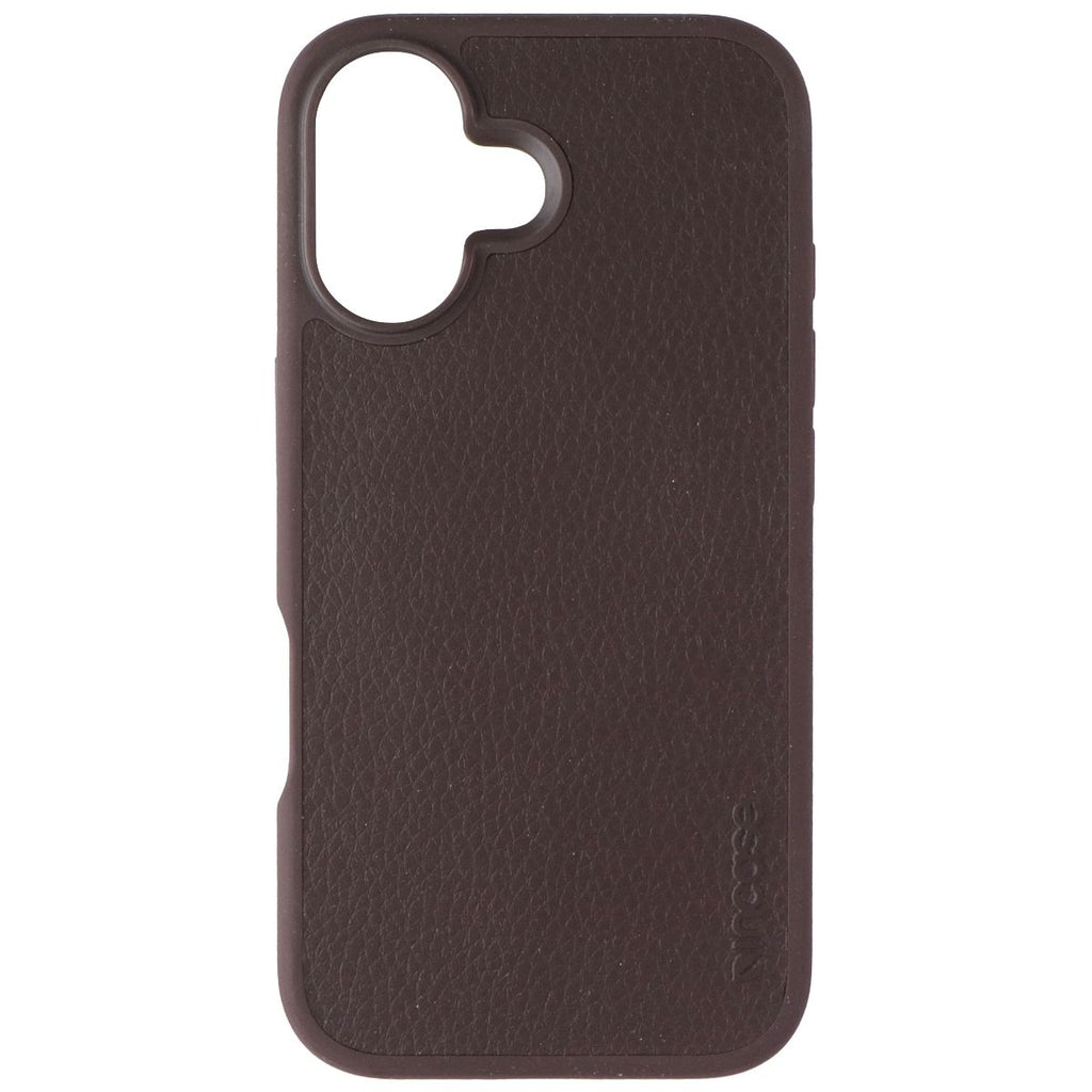 Incase ICON Case for MagSafe for Apple iPhone 16 - Cocoa Pebbled Leather - New - Image 2