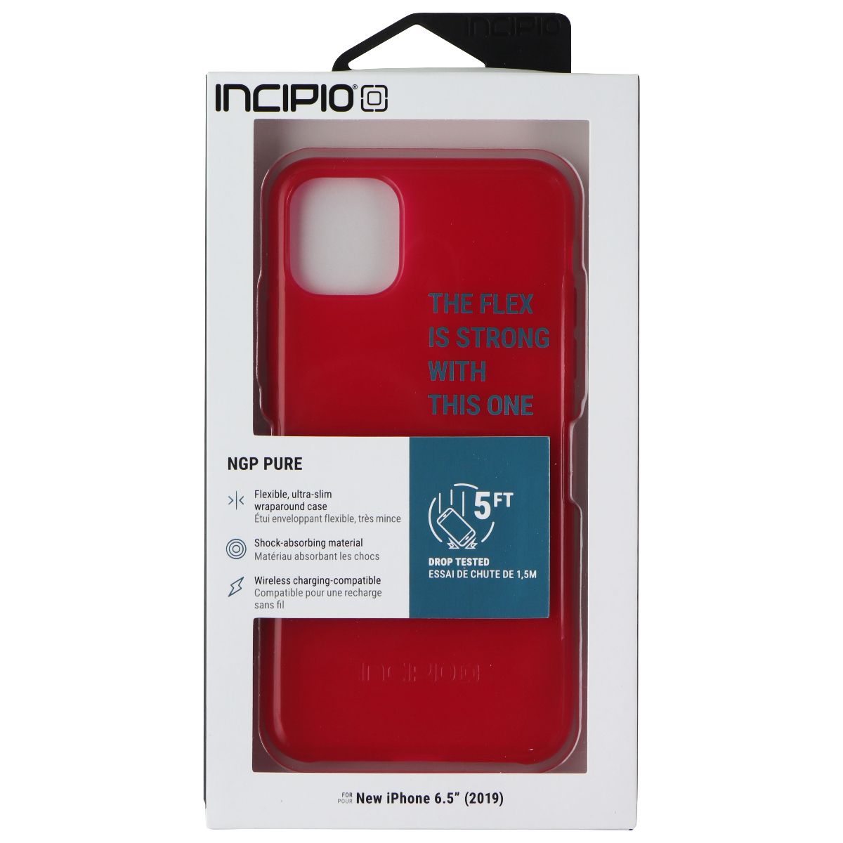 Incipio NGP Pure Case for Apple iPhone 11 Pro Max - Red - New