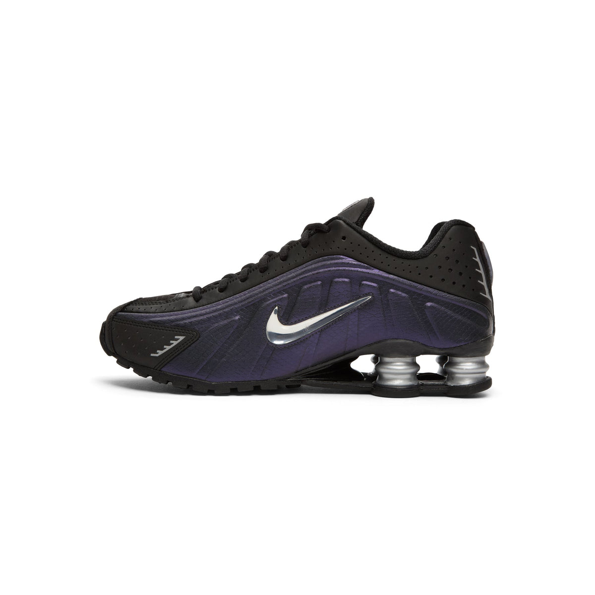 Nike Shox R4 (Black/Anthracite-Metallic Silver) - Image 2