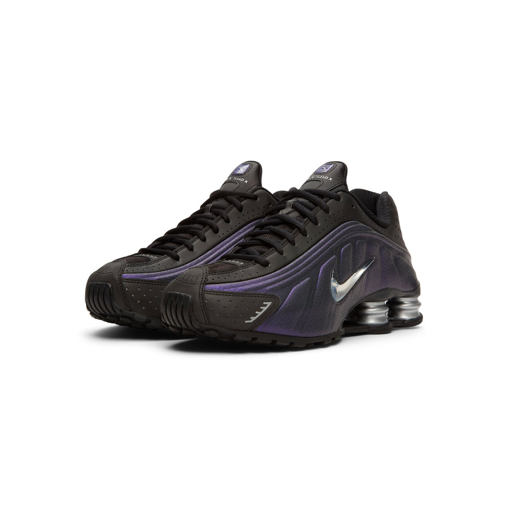 Nike Shox R4 (Black/Anthracite-Metallic Silver) - Image 3