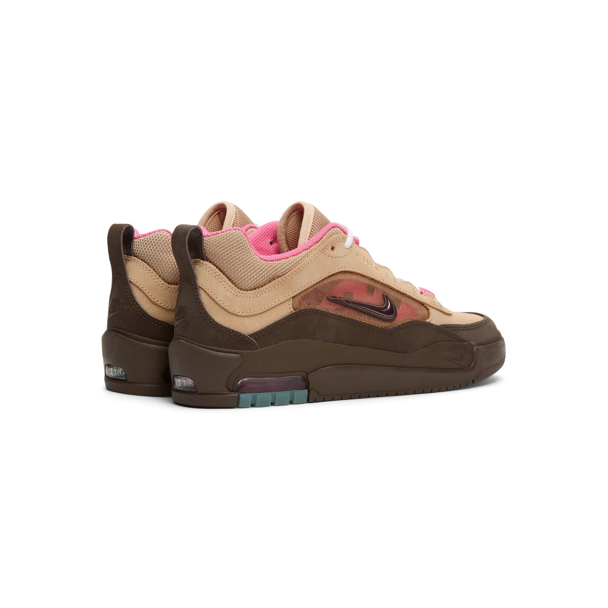 Nike SB Air Max Ishod (Hemp/Baroque Brown-Pinksicle) - Image 4