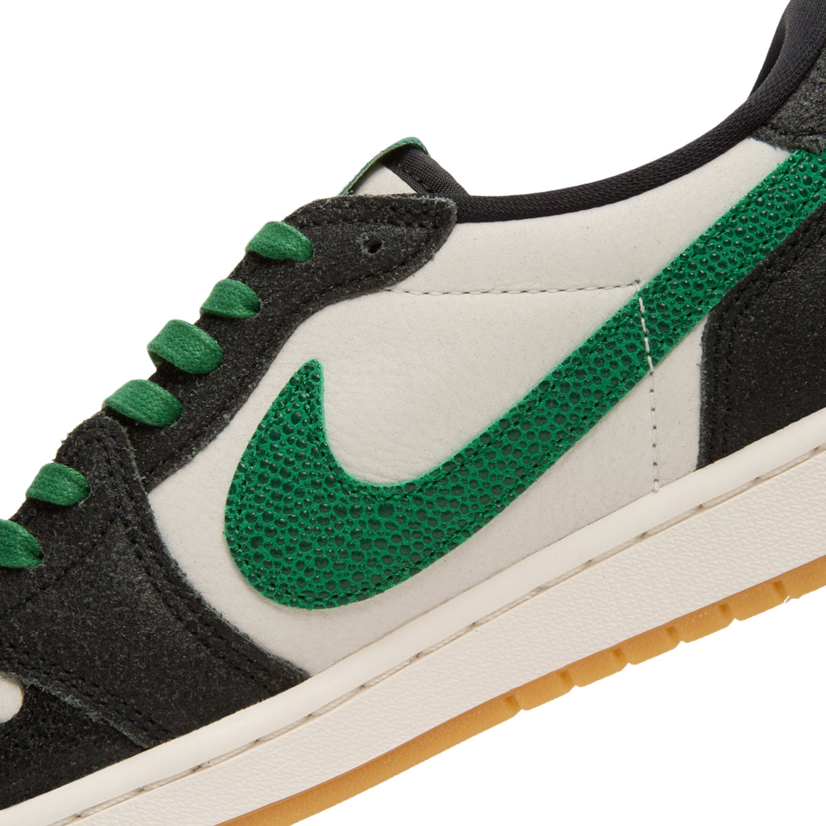1 Retro Low OG GS "Phantom and Pine Green" (Phantom/Pine Green-Black) - Image 8