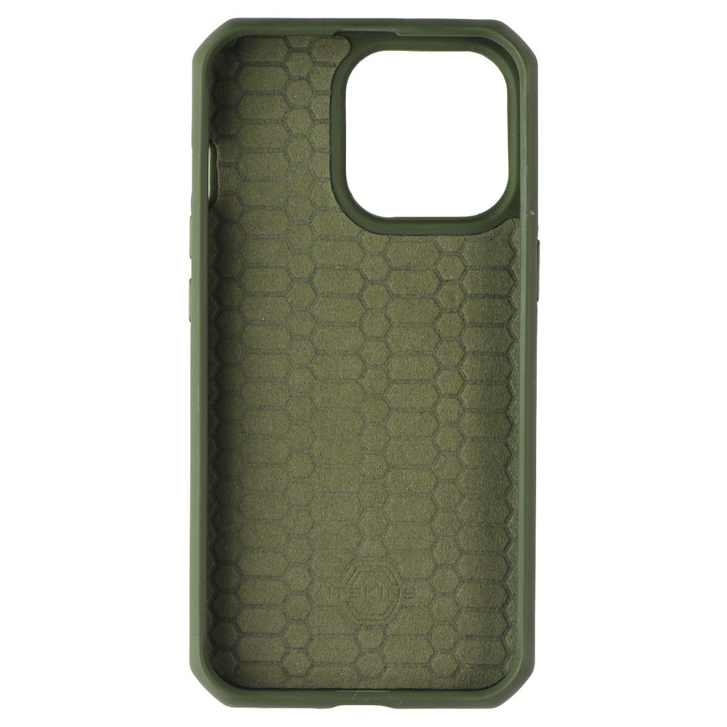 Itskins Hybrid Ballistic Case for Apple iPhone 13 Pro - Olive Green - New - Image 3