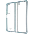 ITSKINS Hybrid R // Clear Case for Samsung Galaxy Z Fold3 5G - Light Blue/Clear - New
