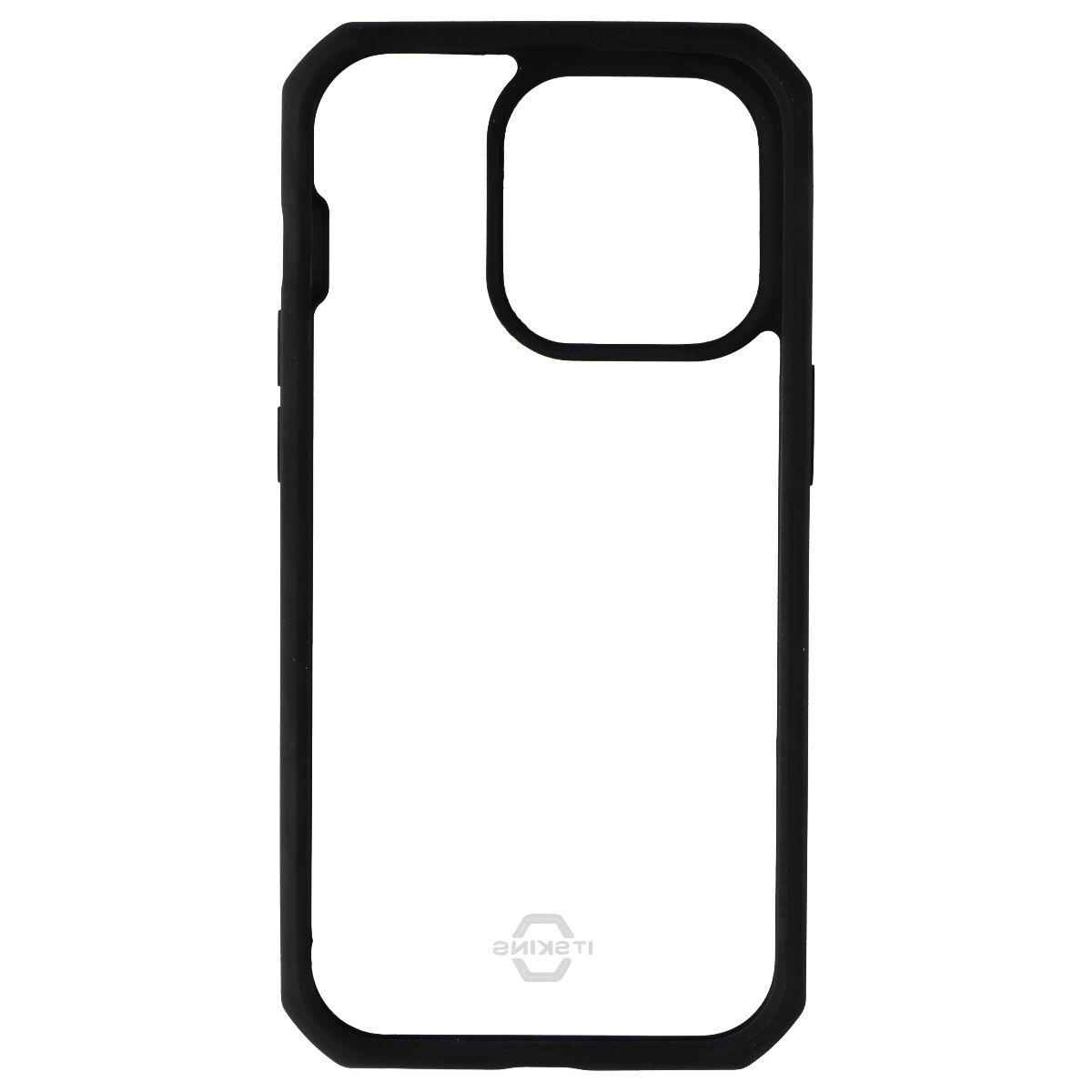ITSKINS Hybrid_R Case for Apple iPhone 14 Pro - Clear / Solid Black - New - Image 3