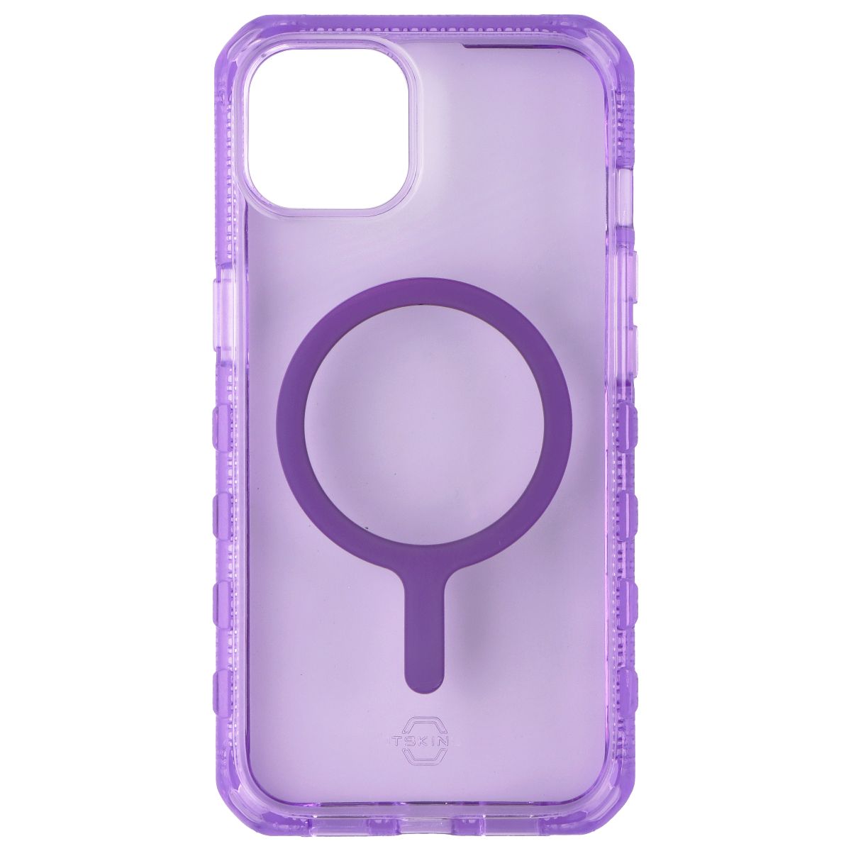 ITSKINS Supreme // Clear Case for MagSafe for Apple iPhone 13 - Purple - New - Image 2