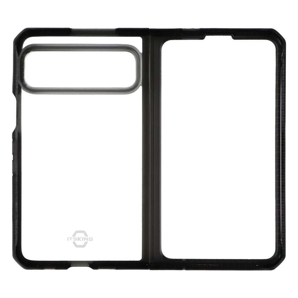 ITSKINS Hybrid_R Clear Case for Google Pixel Fold - Black/Transparent - New