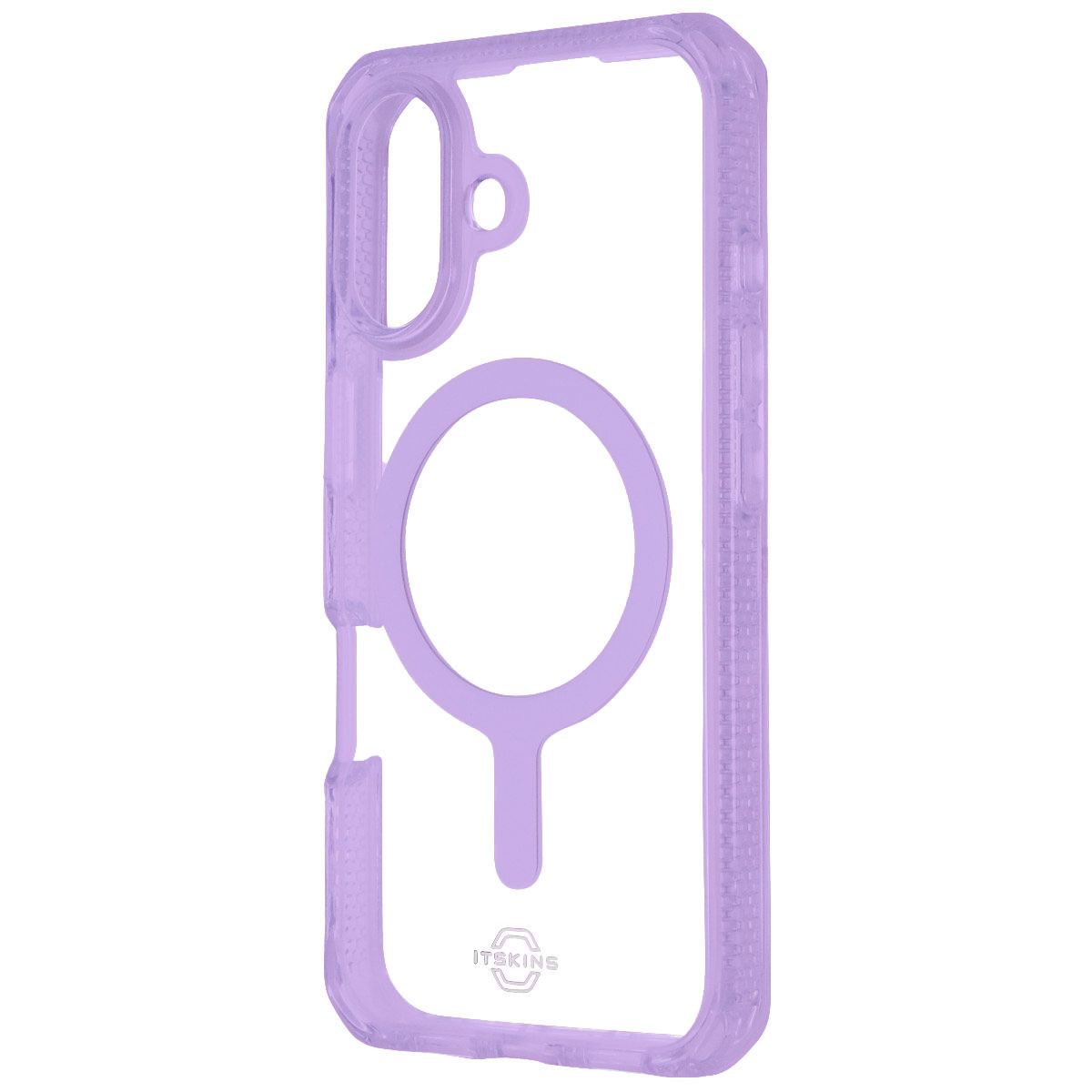 ITSKINS Hybrid_R // Mood Case for MagSafe for Apple iPhone 16 - Clear / Purple - New - Image 3