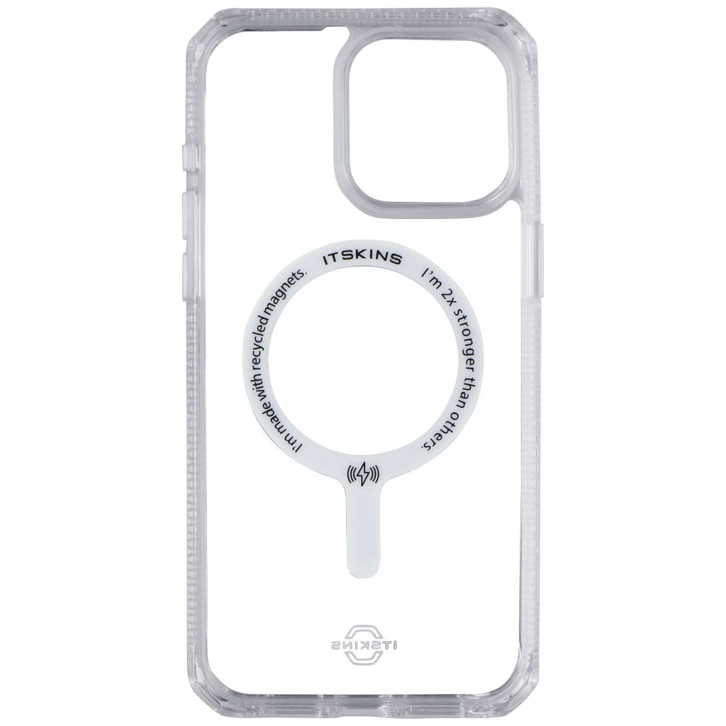 ITSKINS Hybrid_R Clear Series Case for MagSafe for Apple iPhone 15 Pro Max Clear - New - Image 3
