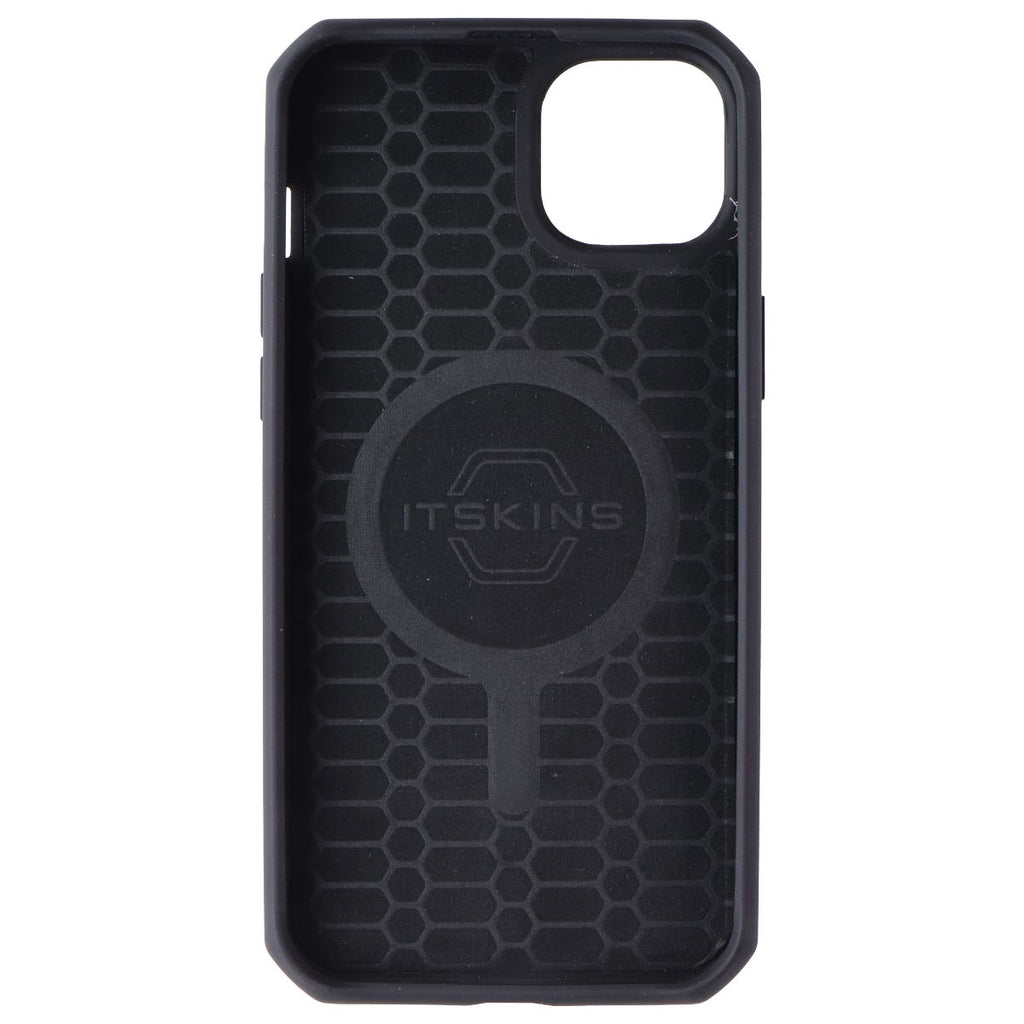 ITSKINS Hybrid_R // Silk Case for MagSafe for Apple iPhone 14 Plus - Black - New - Image 3