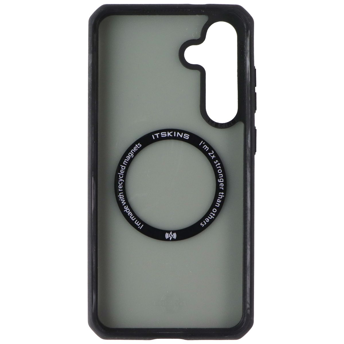 ITSKINS Hybrid_R // Frost Magnetic Case for Samsung Galaxy S24+ (Plus) - Black - New - Image 3
