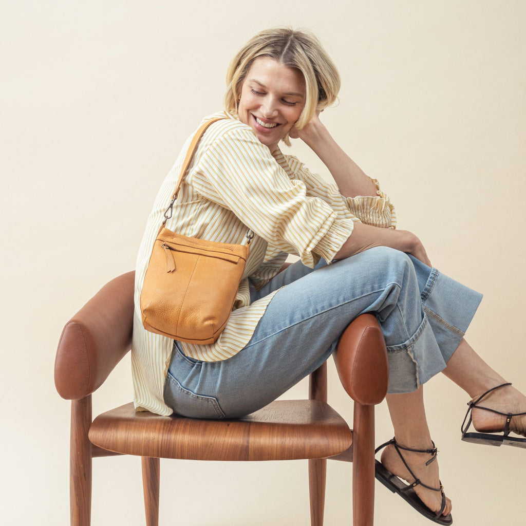 Fran Leather Crossbody - Image 36