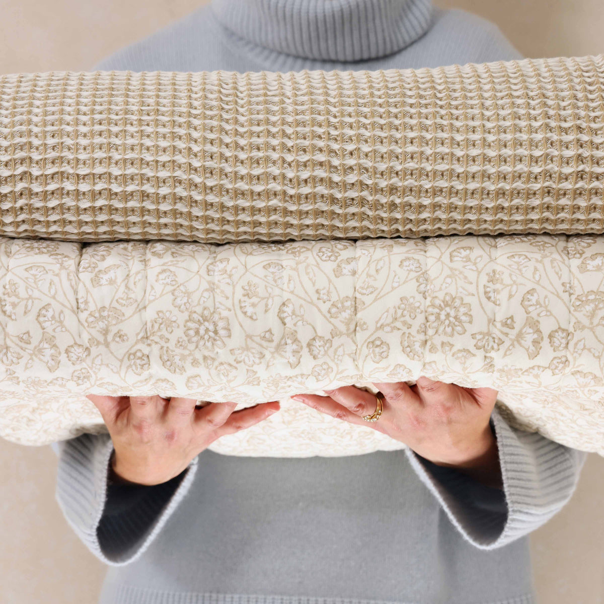 Imogen Waffle Blanket - Image 3