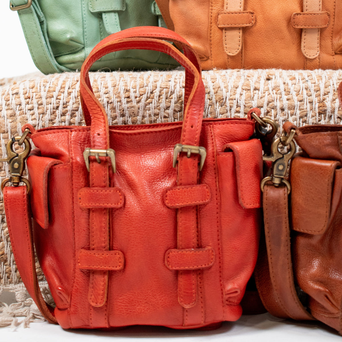 Jolene Leather Crossbody Bag - Image 7