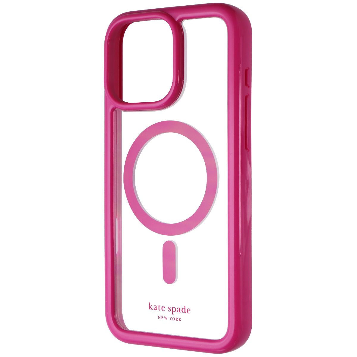 Kate Spade Ultra Protective Case for MagSafe for iPhone 16 Pro Max - Pink/Clear - New