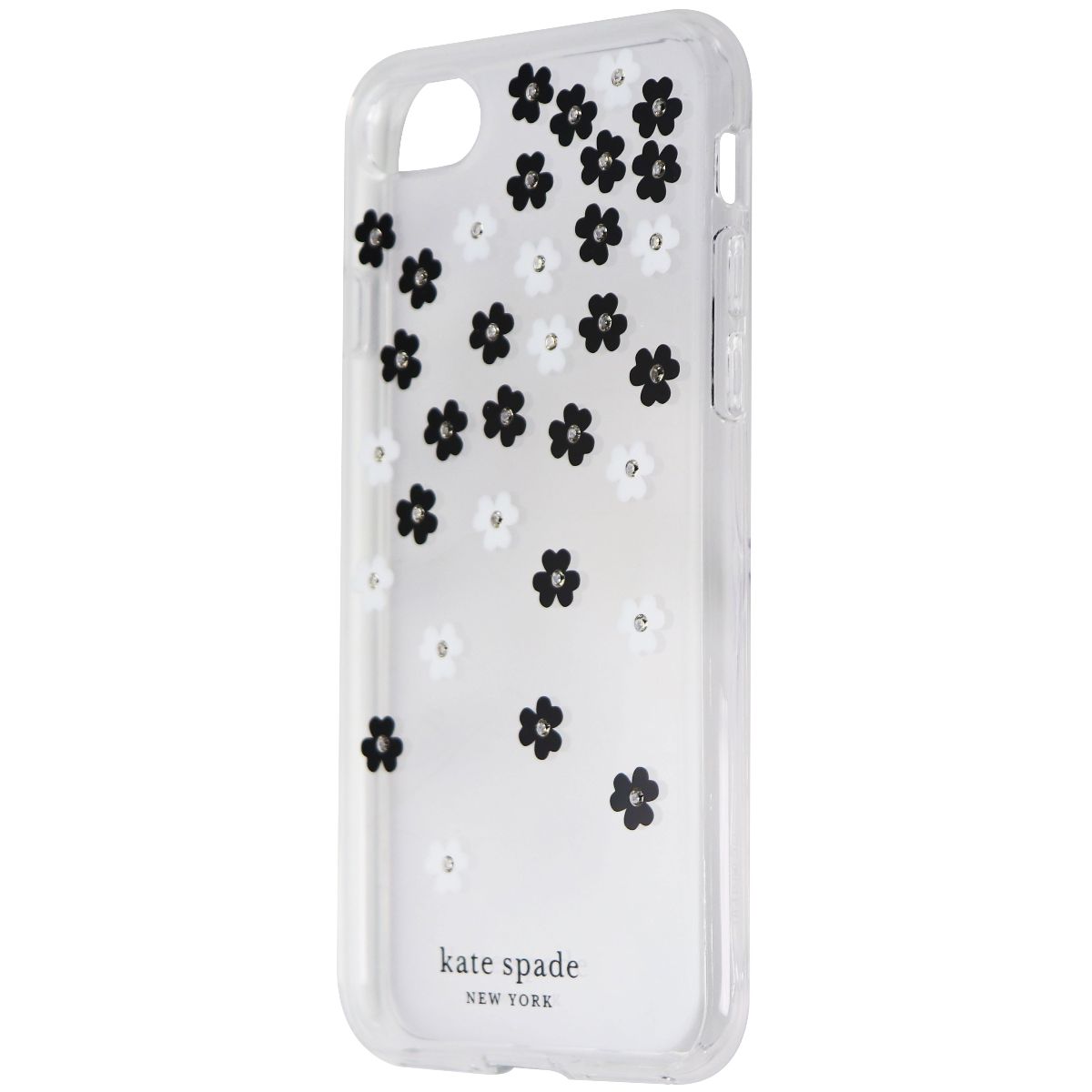 Kate Spade Flexible Hardshell Case for iPhone SE (2nd Gen) & 8/7 - Clear/Flowers - New