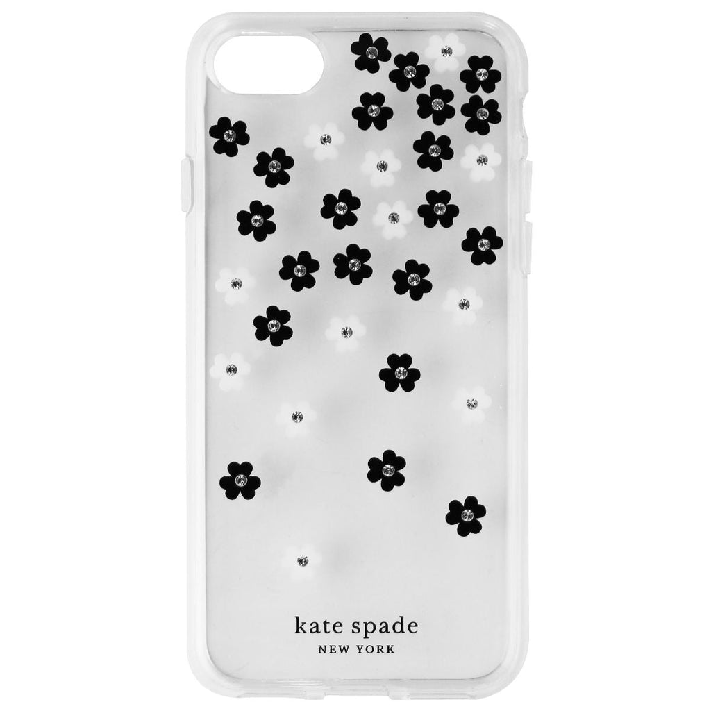 Kate Spade Flexible Hardshell Case for iPhone SE (2nd Gen) & 8/7 - Clear/Flowers - New - Image 2