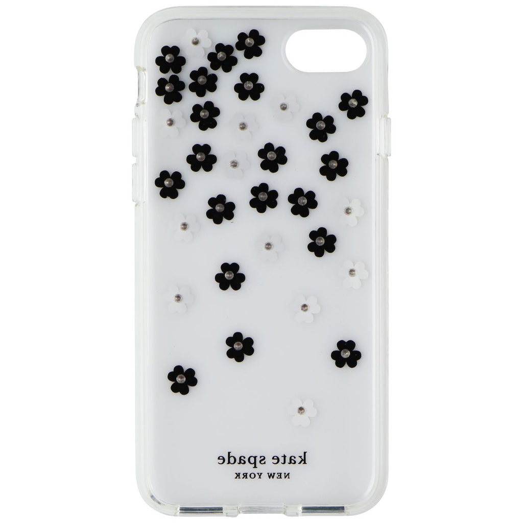 Kate Spade Flexible Hardshell Case for iPhone SE (2nd Gen) & 8/7 - Clear/Flowers - New - Image 3