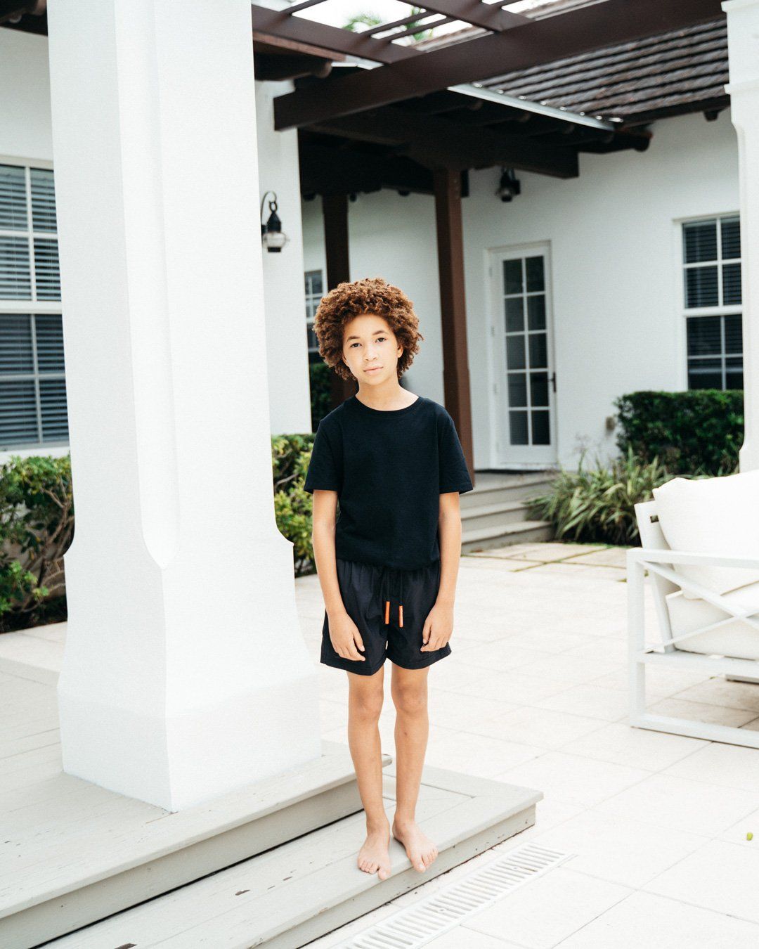 Kids Lights Out Swim Trunks - Image 4