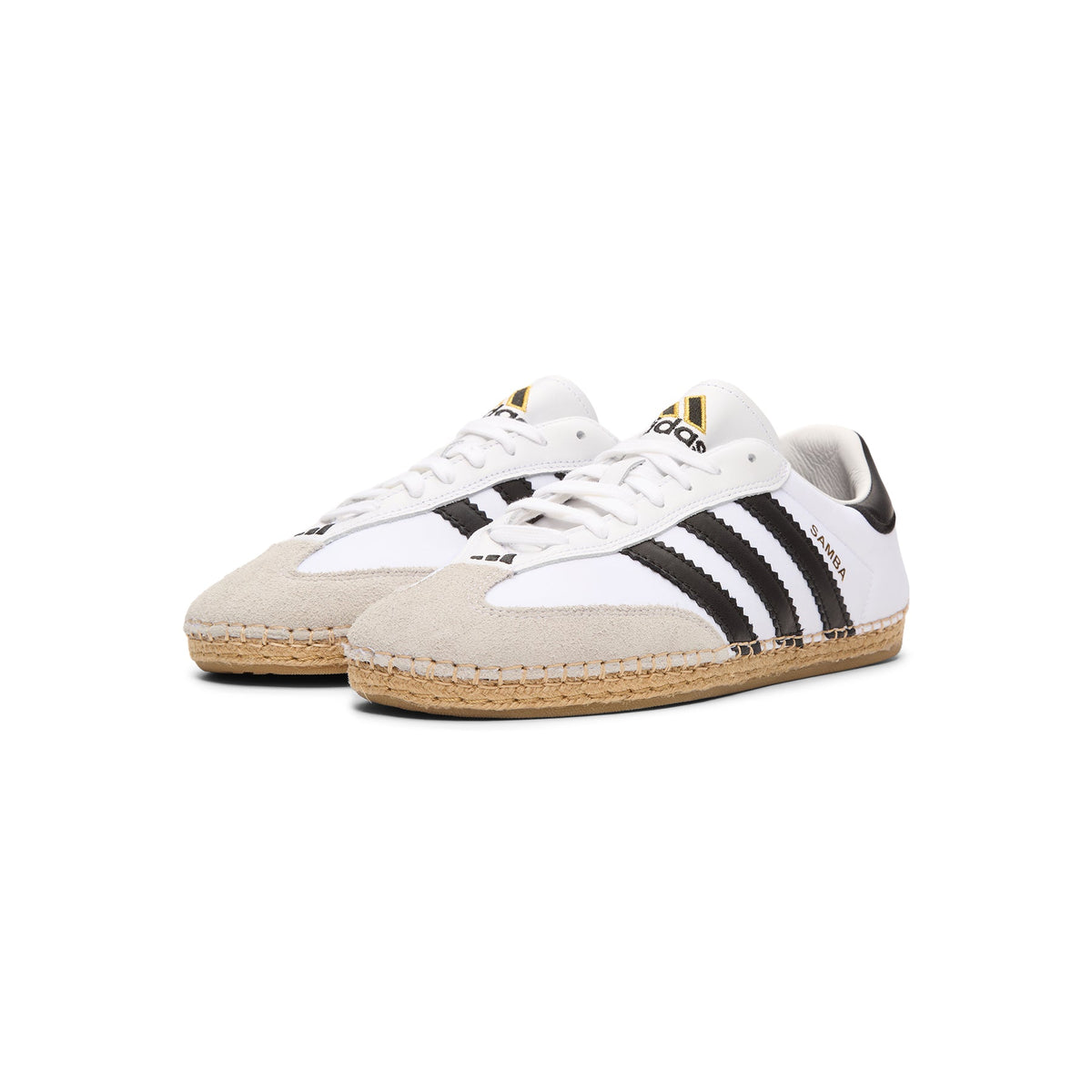 Adidas Clot Samba Espadrille By Edc (Cloud White / Core Black / Cloud White) - Image 3