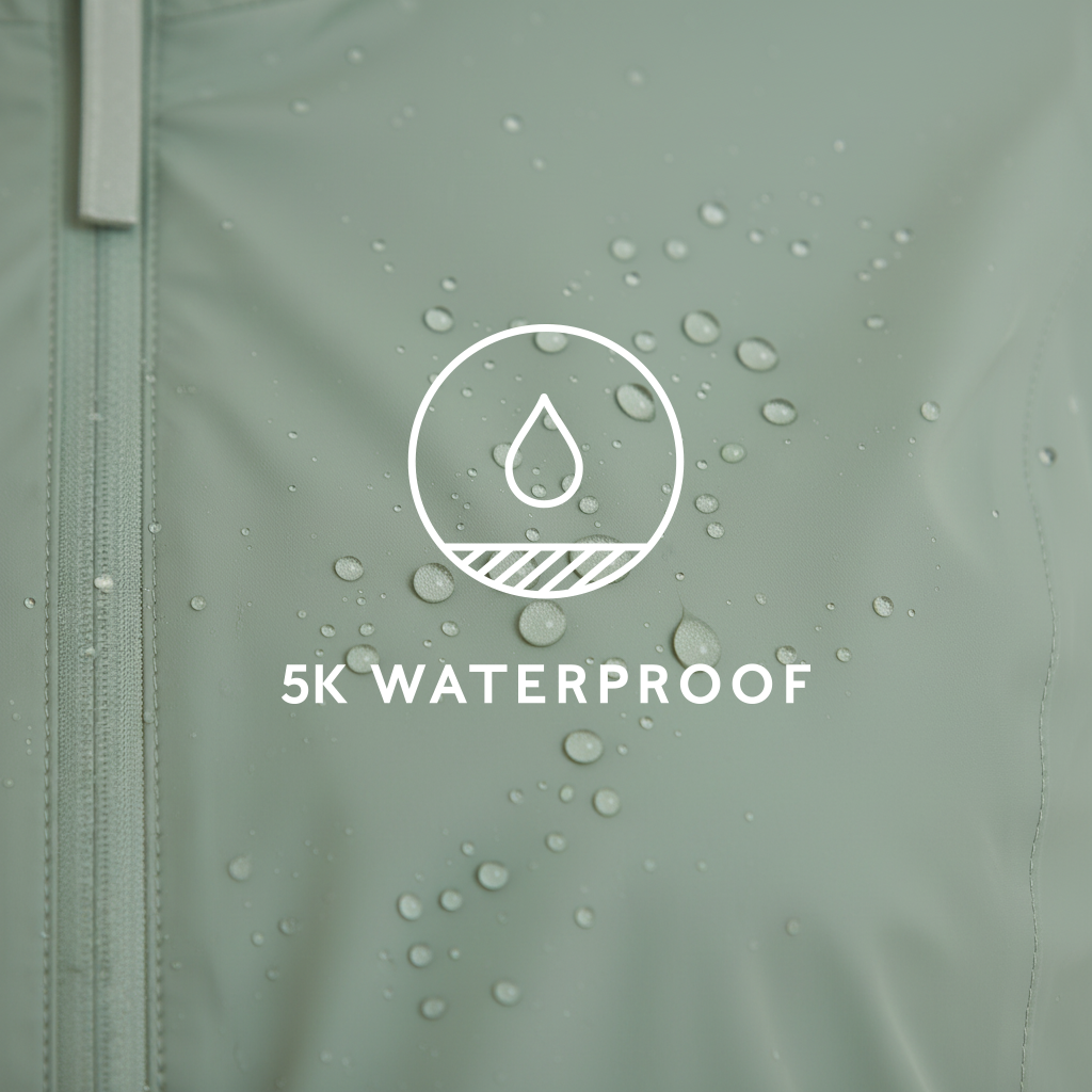 Kilnsey Womens Waterproof Jacket - Pistachio - Image 9