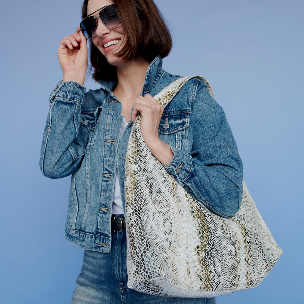 Lindsey Leather Tote Bag - Image 19