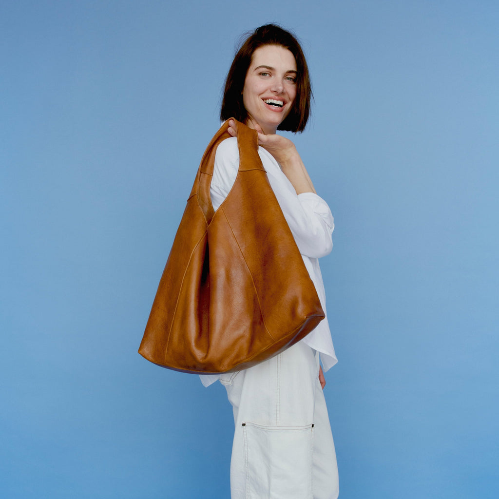 Lindsey Leather Tote Bag - Image 5