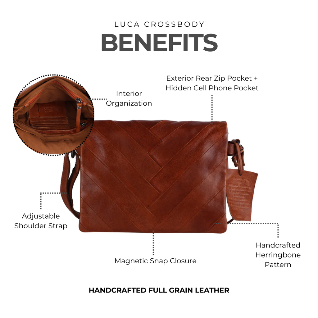 Luca Leather Crossbody Bag - Image 4
