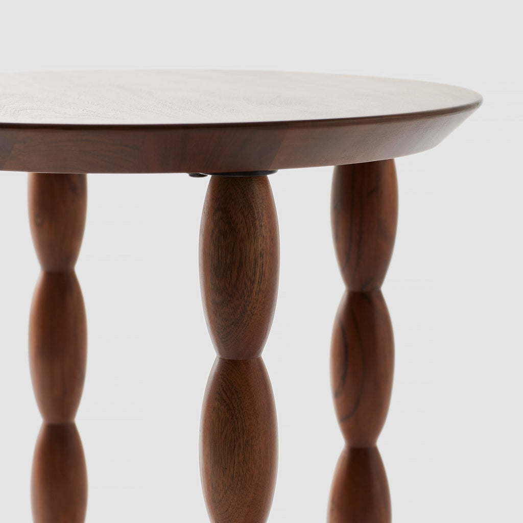 Leela Wood Side Table - Image 5