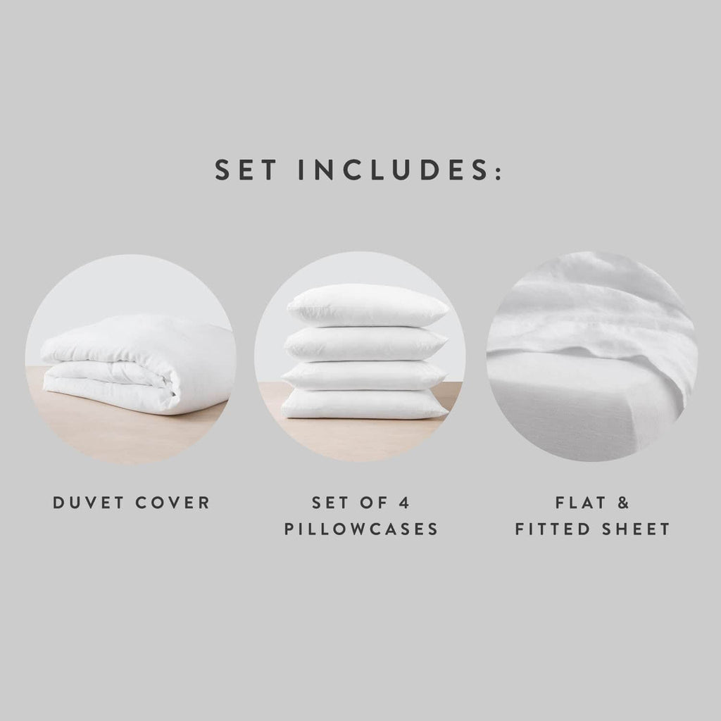 Stonewashed Linen Bed Bundle - Image 16
