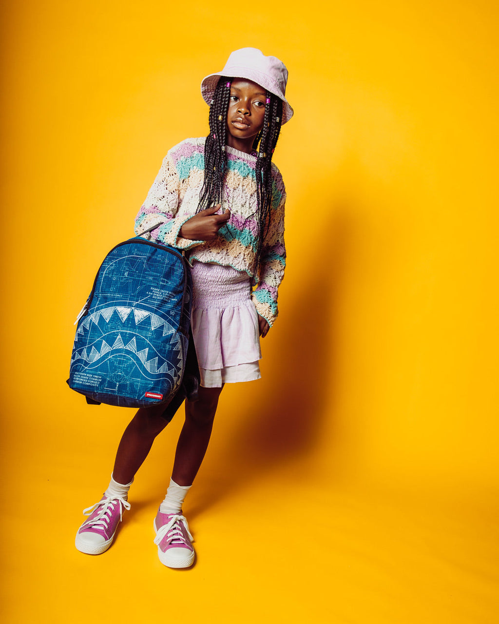 Mini Schematics Shark Backpack - Image 2