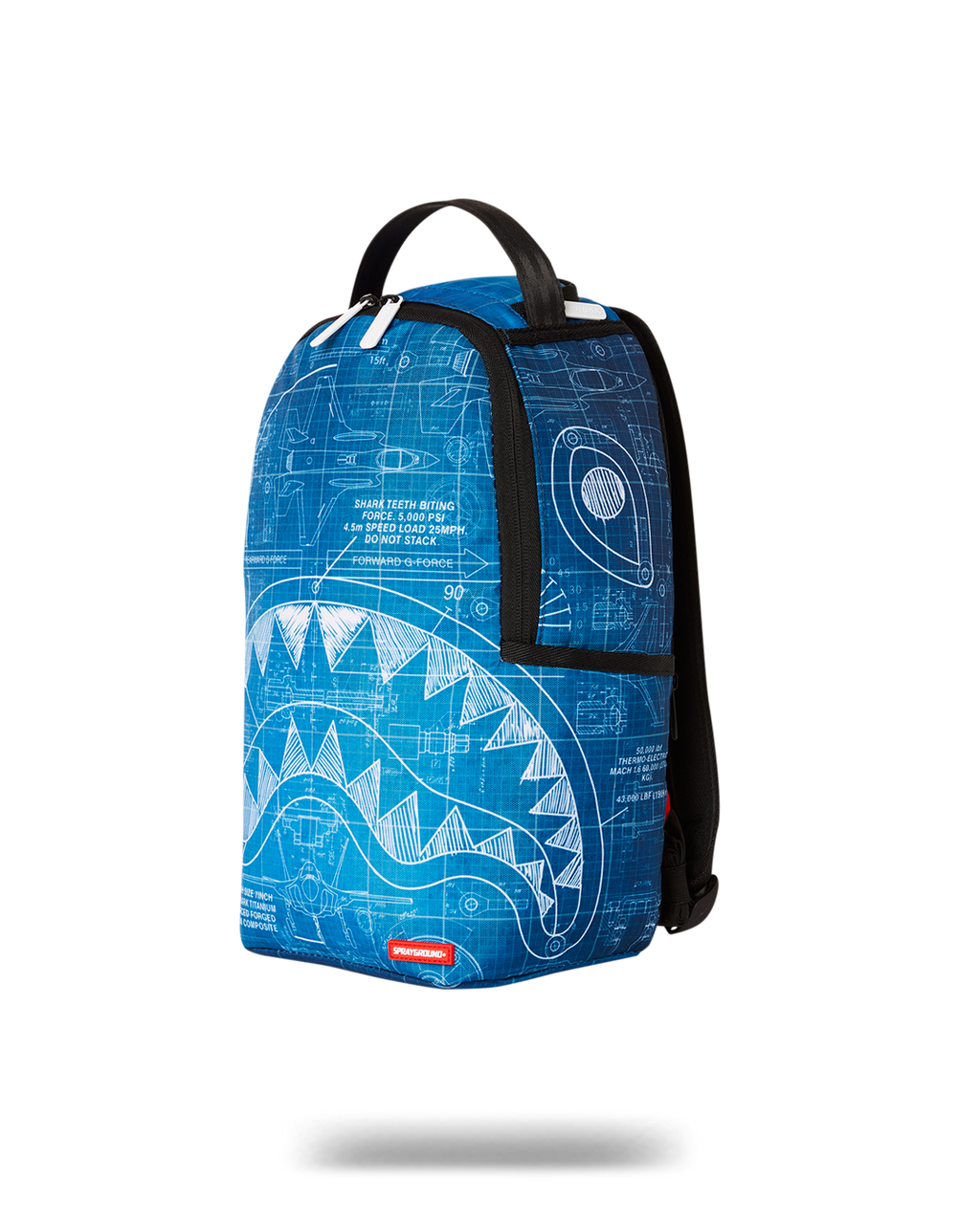 Mini Schematics Shark Backpack - Image 7