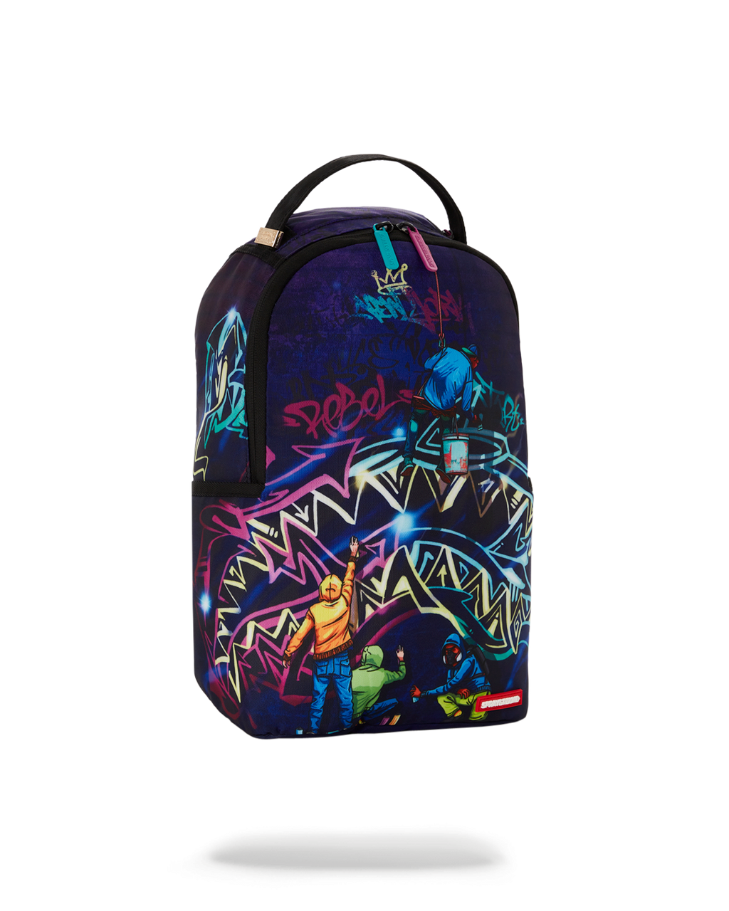 Midnight Graffiti Artists Mini Backpack - Image 3